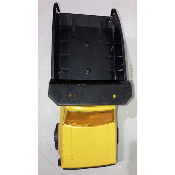 Vintage 1983 Tonka Pickup Dump Truck (Steel) 51070 Yellow Black + Action Figure - Picture 6 of 12